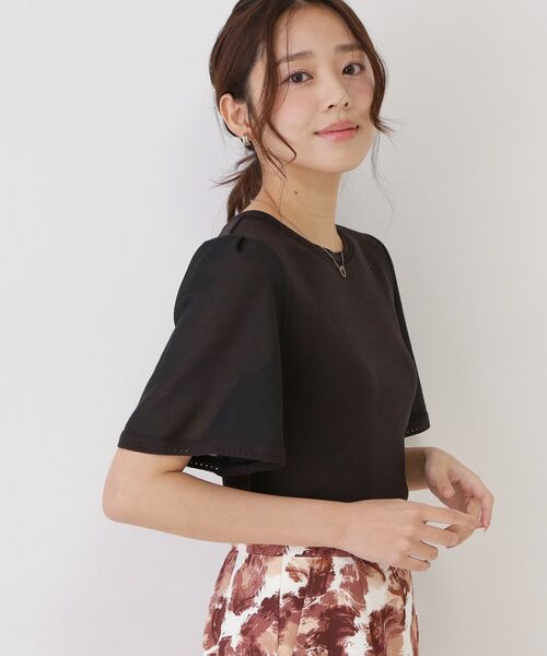 COUP DE CHANCE / クードシャンス ニット・セーター | 【手洗い可／日本製】シアースリーブニットトップス | 詳細9