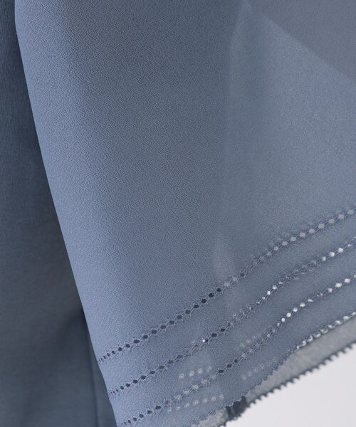 COUP DE CHANCE / クードシャンス カットソー | 【手洗い可】異素材ドッキング・フレアスリーブカットソー | 詳細8