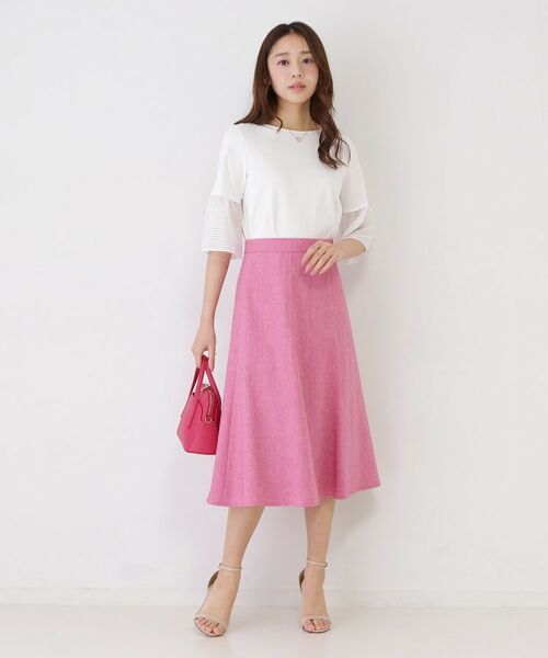 COUP DE CHANCE / クードシャンス カットソー | 【手洗い可／日本製／接触冷感】異素材ドッキング・カットソー | 詳細11