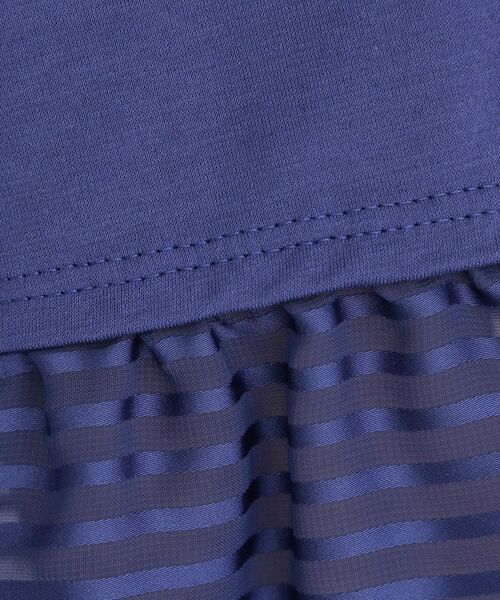 COUP DE CHANCE / クードシャンス カットソー | 【手洗い可／日本製／接触冷感】異素材ドッキング・カットソー | 詳細20