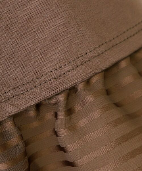 COUP DE CHANCE / クードシャンス カットソー | 【手洗い可／日本製／接触冷感】異素材ドッキング・カットソー | 詳細4