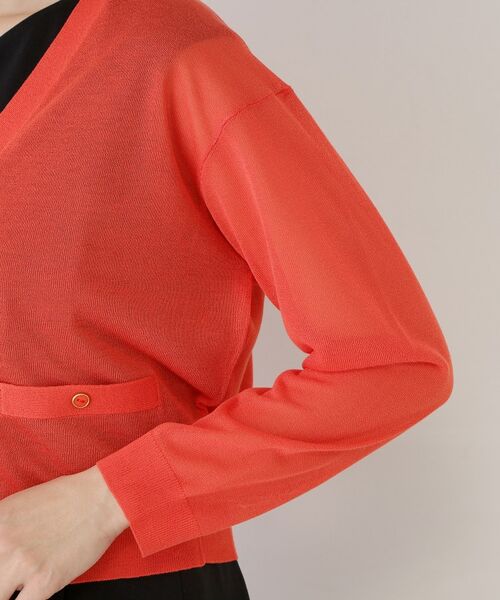 COUP DE CHANCE / クードシャンス カーディガン・ボレロ | 【手洗い可】シアーカーディガン | 詳細17