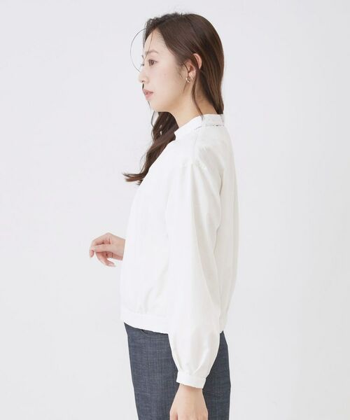 COUP DE CHANCE / クードシャンス レザーブルゾン・ジャケット | 【手洗い可／裏地無し／軽い着心地】コンパクトブルゾン | 詳細14