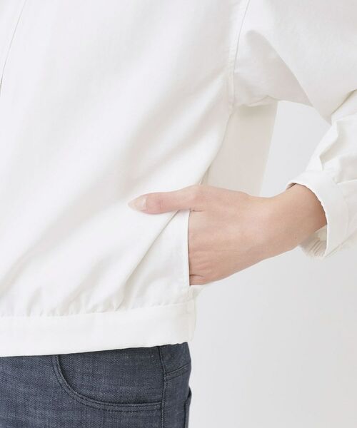 COUP DE CHANCE / クードシャンス レザーブルゾン・ジャケット | 【手洗い可／裏地無し／軽い着心地】コンパクトブルゾン | 詳細18