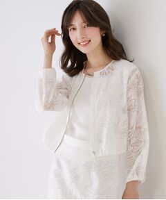 COUP DE CHANCE / クードシャンス レザーブルゾン・ジャケット | 【手洗い可／日本製／裏無し／セットアップ可】オパール加工ブルゾン