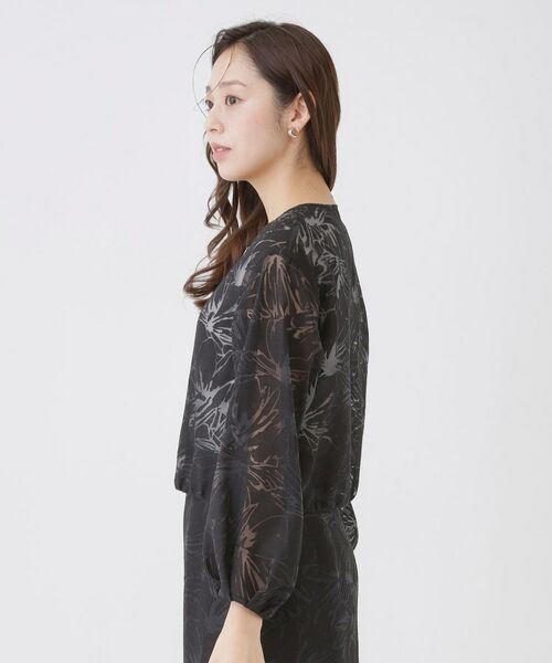 COUP DE CHANCE / クードシャンス レザーブルゾン・ジャケット | 【手洗い可／日本製／裏無し／セットアップ可】オパール加工ブルゾン | 詳細10