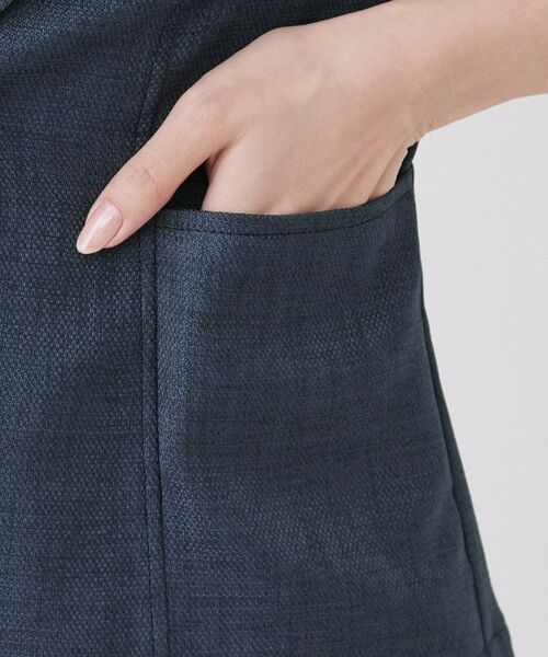 COUP DE CHANCE / クードシャンス テーラードジャケット | 【手洗い可／日本製／7分袖／UVケア】リネンライク テーラードジャケット | 詳細25
