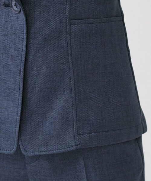 COUP DE CHANCE / クードシャンス テーラードジャケット | 【手洗い可／日本製／7分袖／UVケア】リネンライク テーラードジャケット | 詳細26