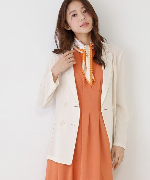 COUP DE CHANCE / クードシャンス テーラードジャケット | 【手洗い可／日本製／裏無し】シアージャケット | 詳細10