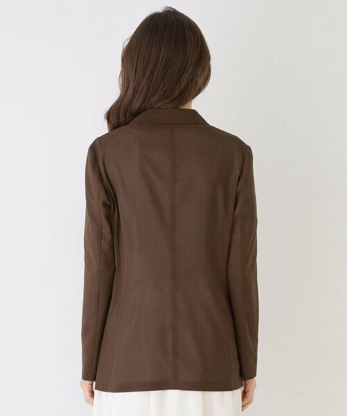 COUP DE CHANCE / クードシャンス テーラードジャケット | 【手洗い可／日本製／裏無し】シアージャケット | 詳細15