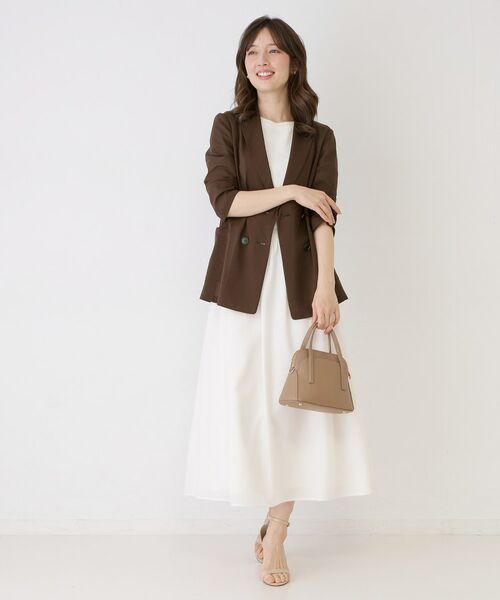 COUP DE CHANCE / クードシャンス テーラードジャケット | 【手洗い可／日本製／裏無し】シアージャケット | 詳細7