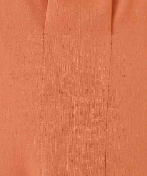 COUP DE CHANCE / クードシャンス ロング・マキシ丈ワンピース | 【手洗い可／日本製】麻混タック入りフレアワンピース | 詳細12