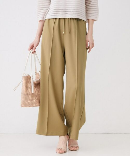 COUP DE CHANCE / クードシャンス パンツ | 【手洗い可】きれいめイージーパンツ | 詳細1
