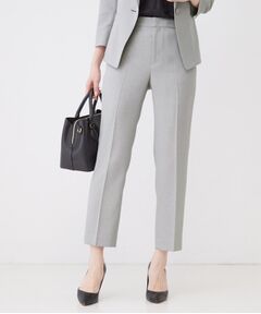 COUP DE CHANCE / クードシャンス パンツ | 【手洗い可／日本製／セットアップ可】麻調合繊テーパードパンツ