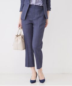 COUP DE CHANCE / クードシャンス パンツ | 【手洗い可／日本製／セットアップ可】麻調合繊テーパードパンツ