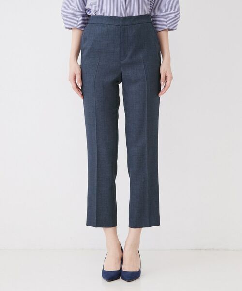 COUP DE CHANCE / クードシャンス パンツ | 【手洗い可／日本製／セットアップ可】麻調合繊テーパードパンツ | 詳細13