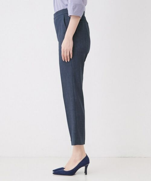 COUP DE CHANCE / クードシャンス パンツ | 【手洗い可／日本製／セットアップ可】麻調合繊テーパードパンツ | 詳細14