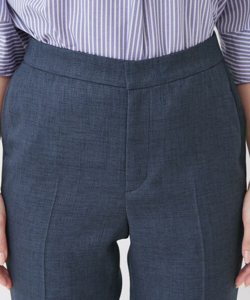 COUP DE CHANCE / クードシャンス パンツ | 【手洗い可／日本製／セットアップ可】麻調合繊テーパードパンツ | 詳細20