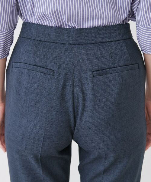 COUP DE CHANCE / クードシャンス パンツ | 【手洗い可／日本製／セットアップ可】麻調合繊テーパードパンツ | 詳細22