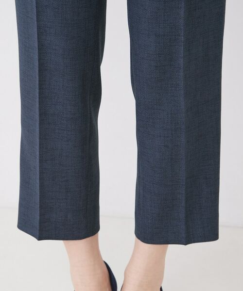 COUP DE CHANCE / クードシャンス パンツ | 【手洗い可／日本製／セットアップ可】麻調合繊テーパードパンツ | 詳細23