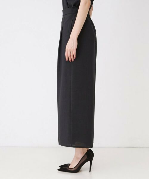 COUP DE CHANCE / クードシャンス パンツ | 【手洗い可／ウエストゴム／セットアップ可】麻調ワイドパンツ | 詳細17