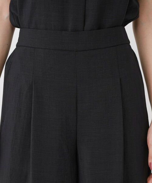 COUP DE CHANCE / クードシャンス パンツ | 【手洗い可／ウエストゴム／セットアップ可】麻調ワイドパンツ | 詳細19