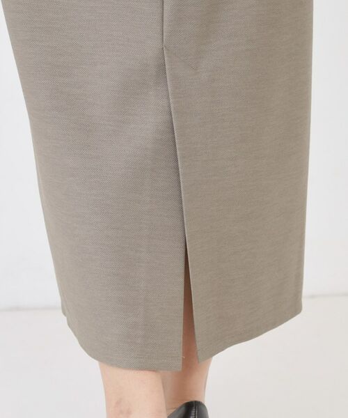 COUP DE CHANCE / クードシャンス ロング・マキシ丈スカート | 【手洗い可／日本製】ジャージ素材ナローロングスカート | 詳細17