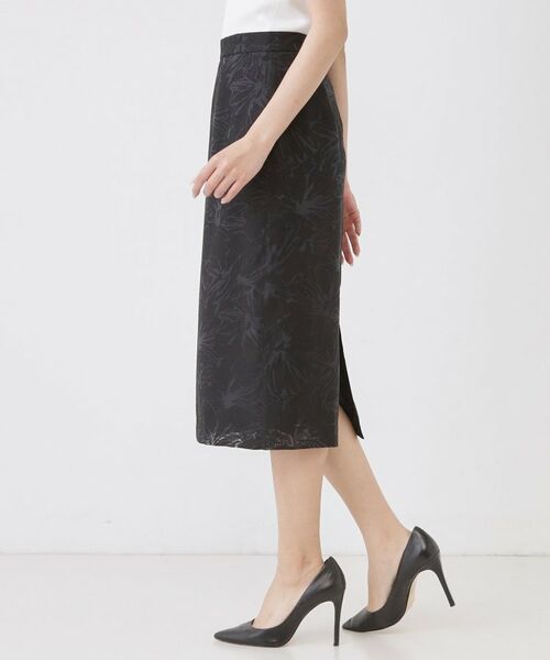 COUP DE CHANCE / クードシャンス スカート | 【手洗い可／日本製／セットアップ可】オパール加工タイトスカート | 詳細10