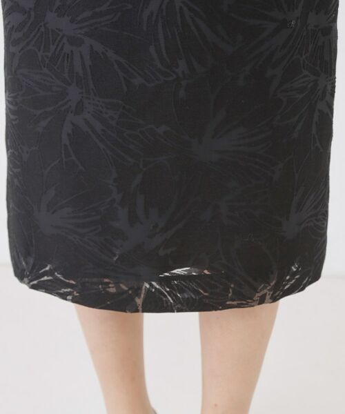 COUP DE CHANCE / クードシャンス スカート | 【手洗い可／日本製／セットアップ可】オパール加工タイトスカート | 詳細14