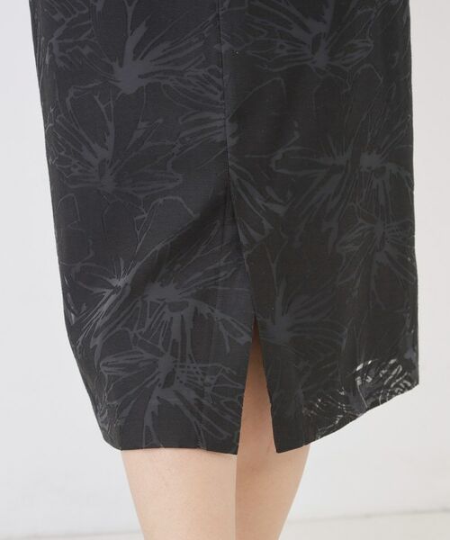 COUP DE CHANCE / クードシャンス スカート | 【手洗い可／日本製／セットアップ可】オパール加工タイトスカート | 詳細17