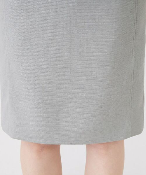 COUP DE CHANCE / クードシャンス ミニ・ひざ丈スカート | 【手洗い可／日本製／セットアップ可】麻調合繊タイトスカート | 詳細22