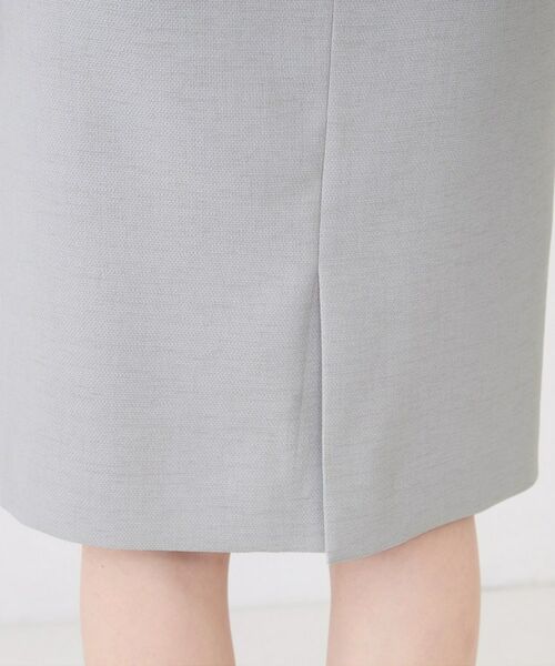 COUP DE CHANCE / クードシャンス ミニ・ひざ丈スカート | 【手洗い可／日本製／セットアップ可】麻調合繊タイトスカート | 詳細23