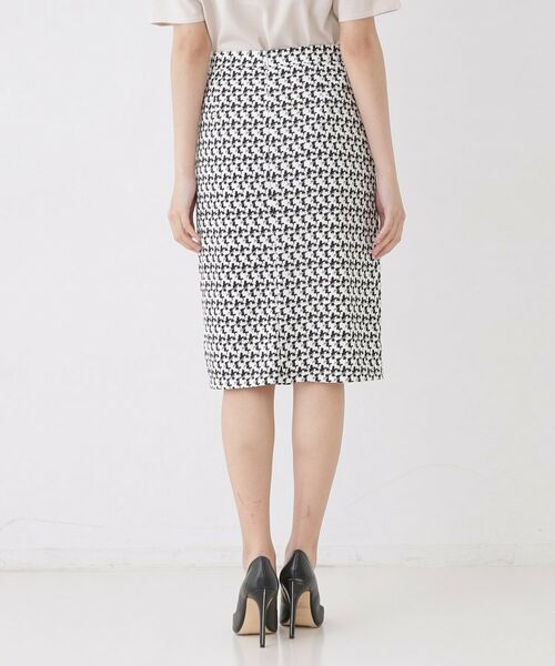 COUP DE CHANCE / クードシャンス スカート | 【手洗い可／日本製／セットアップ可】幾何柄タイトスカート | 詳細20