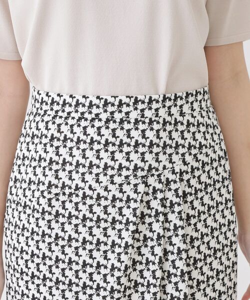 COUP DE CHANCE / クードシャンス スカート | 【手洗い可／日本製／セットアップ可】幾何柄タイトスカート | 詳細21