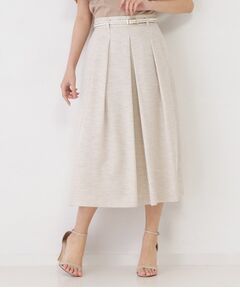 COUP DE CHANCE / クードシャンス スカート | 【手洗い可／日本製】タックフレアスカート