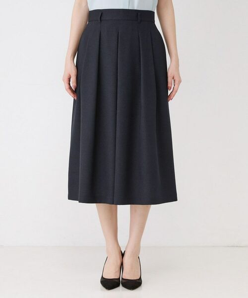 COUP DE CHANCE / クードシャンス スカート | 【手洗い可／日本製】タックフレアスカート | 詳細13