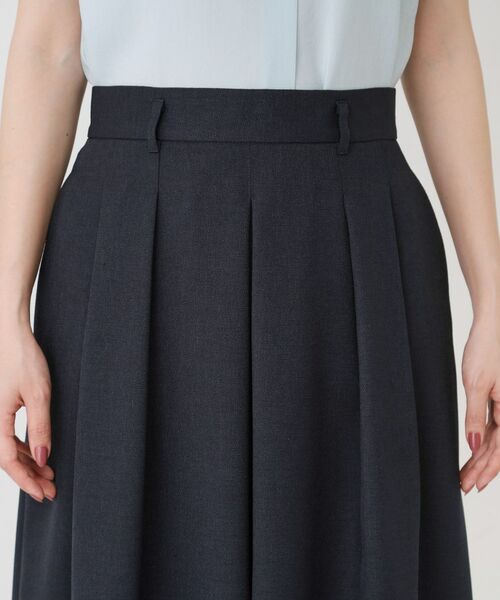 COUP DE CHANCE / クードシャンス スカート | 【手洗い可／日本製】タックフレアスカート | 詳細16