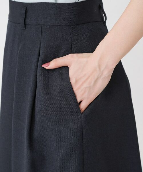 COUP DE CHANCE / クードシャンス スカート | 【手洗い可／日本製】タックフレアスカート | 詳細18