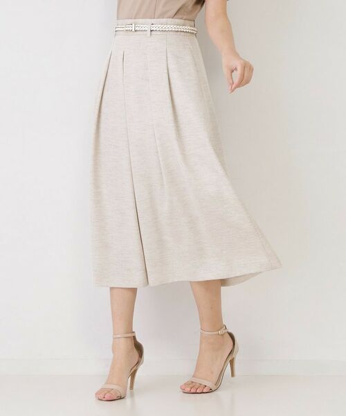 COUP DE CHANCE / クードシャンス スカート | 【手洗い可／日本製】タックフレアスカート | 詳細9