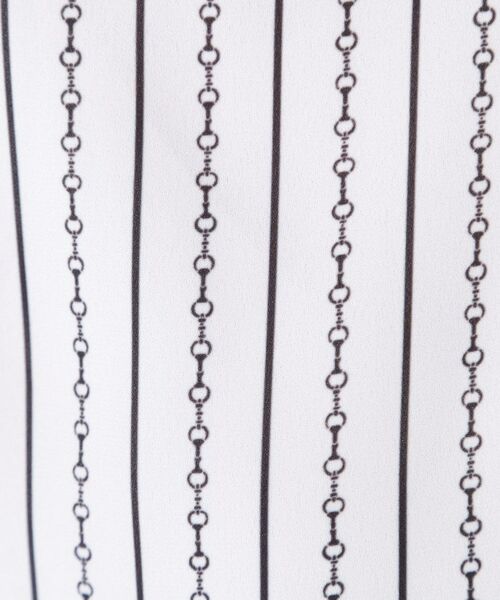 COUP DE CHANCE / クードシャンス シャツ・ブラウス | 【手洗い可／日本製／一枚着／ジャケットイン】チェーン柄ブラウス | 詳細4