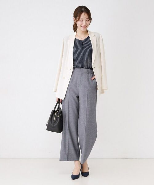 COUP DE CHANCE / クードシャンス シャツ・ブラウス | 【手洗い可／日本製／一枚着／ジャケットイン】チェーン柄ブラウス | 詳細7