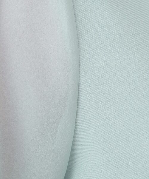 COUP DE CHANCE / クードシャンス シャツ・ブラウス | 【手洗い可／日本製／袖シアー感】異素材ドッキングブラウス | 詳細16