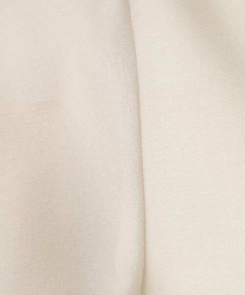 COUP DE CHANCE / クードシャンス シャツ・ブラウス | 【手洗い可／日本製／袖シアー感】異素材ドッキングブラウス | 詳細4