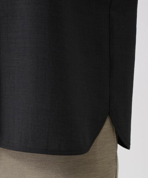 COUP DE CHANCE / クードシャンス シャツ・ブラウス | 【手洗い可／セットアップ可】麻調キーネックブラウス | 詳細21