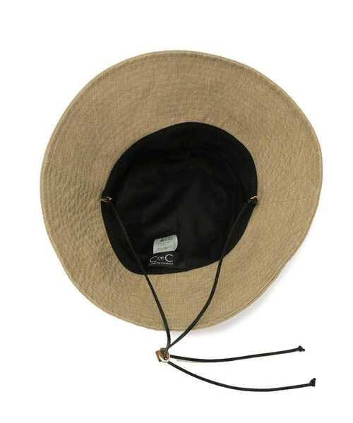 COUP DE CHANCE / クードシャンス ハット | ステッチハット／洗える／UVカット（遮光率90％）／サイズ調整可能 | 詳細4
