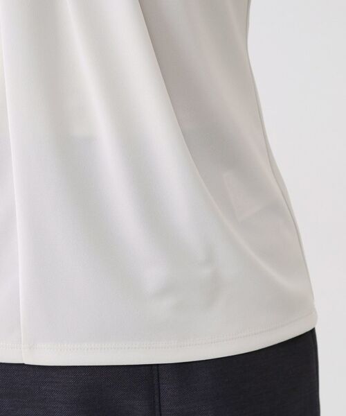 COUP DE CHANCE / クードシャンス カットソー | 【手洗い可／日本製／一枚着／ジャケットイン】タックデザインのジャージートップス | 詳細18