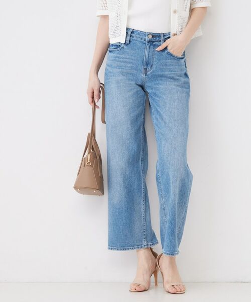 COUP DE CHANCE / クードシャンス デニムパンツ | Healthy Denim／ Pink Pepper Midrise（ピンクペッパー ミッドライズ）（ブルー(091)）