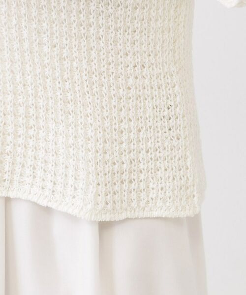 COUP DE CHANCE / クードシャンス ニット・セーター | 【手洗い可／和紙ペーパーヤーン】ニットトップス | 詳細13