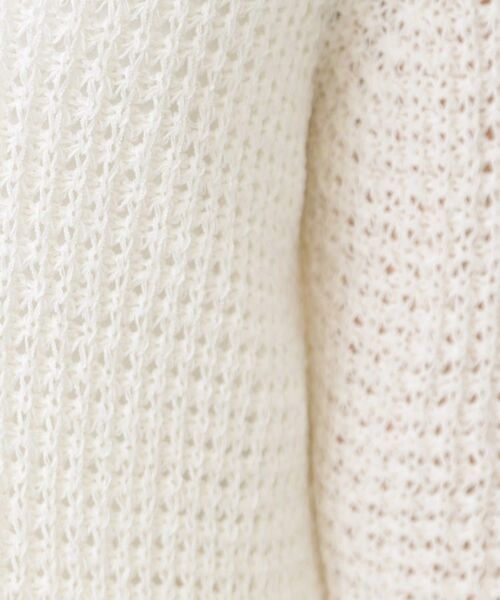 COUP DE CHANCE / クードシャンス ニット・セーター | 【手洗い可／和紙ペーパーヤーン】ニットトップス | 詳細14