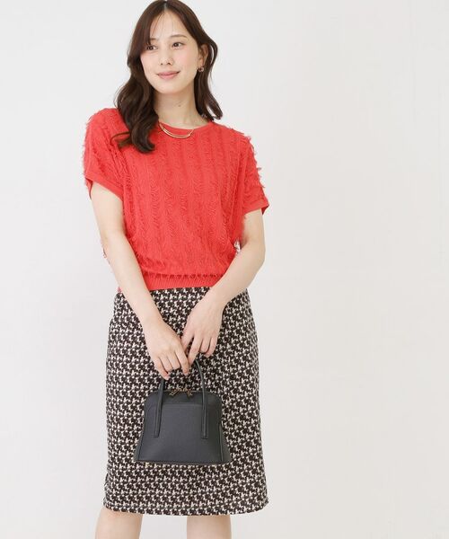 COUP DE CHANCE / クードシャンス ニット・セーター | 【手洗い可】フリンジニットトップス | 詳細7